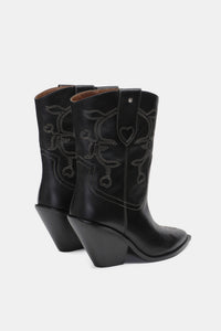 Asira Cowboy Boot | Black