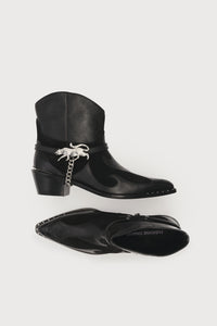 Kamali Cowboy Boots | Black