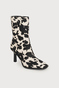 Mina Boots | Cosy White/Black