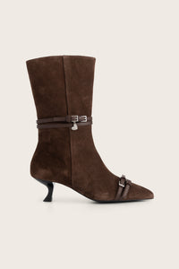 Dottie Ankle Boots | Chocolate Brown