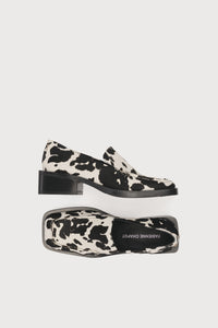 Lilly Loafers | Cosy White/Black