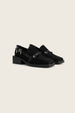Lily Buckle Loafers | Black