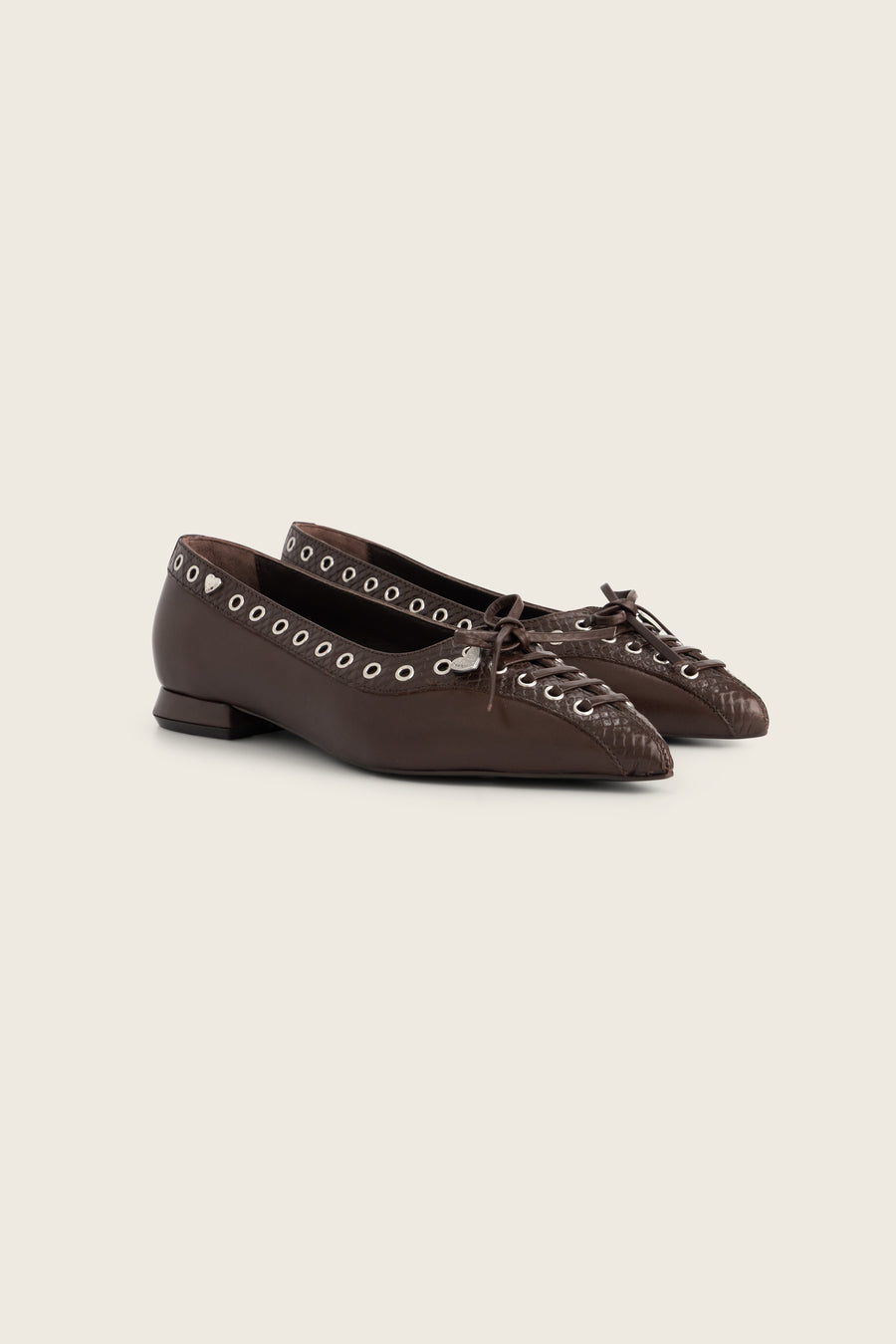 Sailor Ballerinas | Chocolate Brown