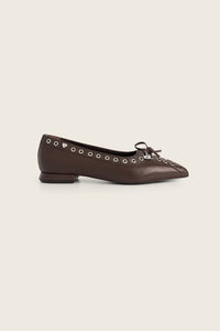 Sailor Ballerinas | Chocolate Brown