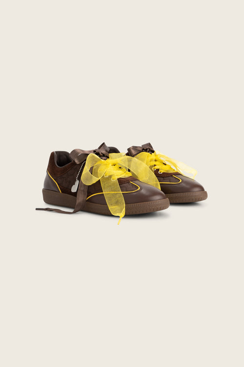 Head Over Heels Sneakers | Chocolate Brown